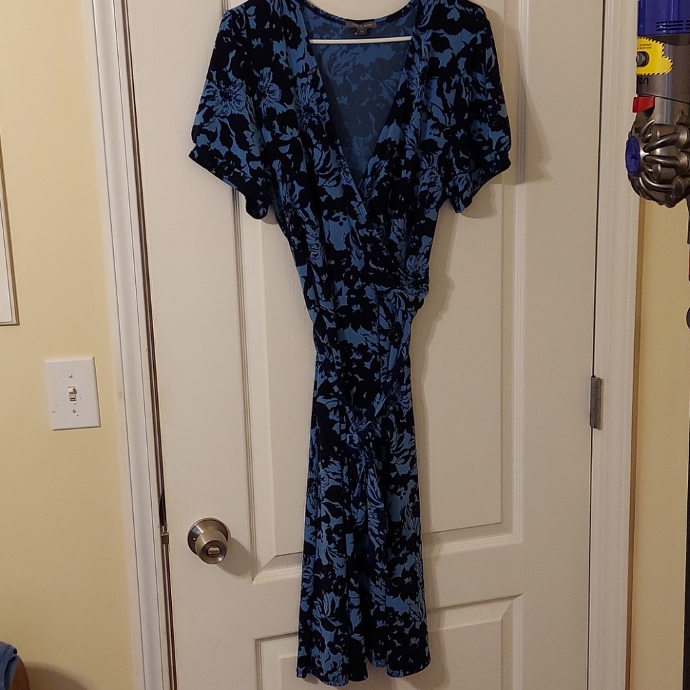 Blue dress